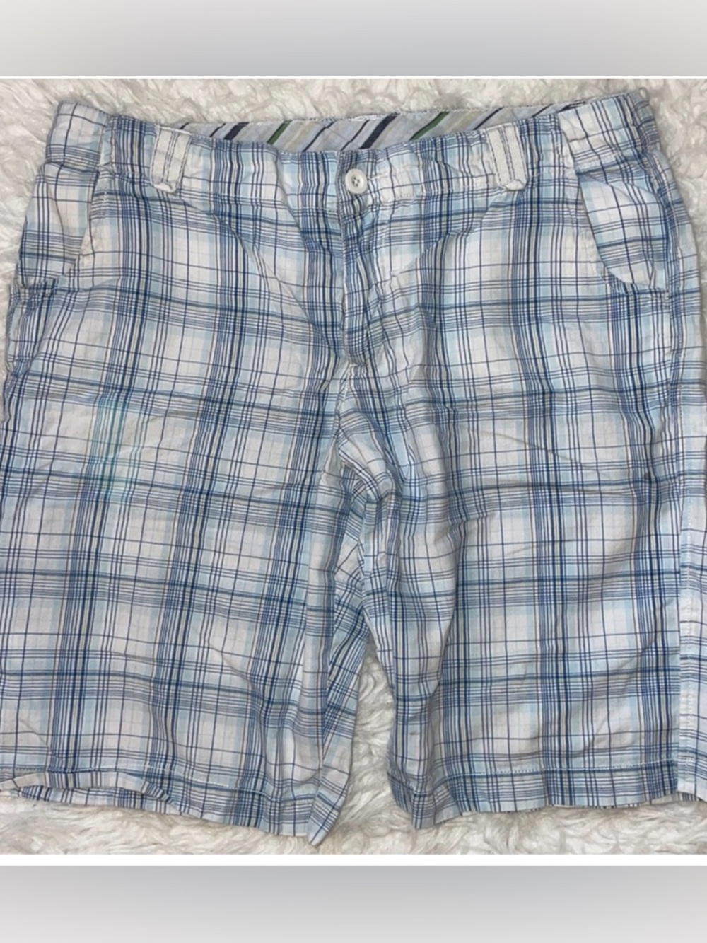 Adventure Co. 100% Organic Cotton 10” Long Shorts, Size 8